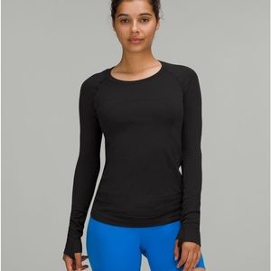 LULU BLACK TIGHT LONG SLEEVE